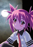 edomae_lunar moon morita_kazuaki necktie pink_hair school_uniform seto_no_hanayome short_hair twintails // 595x842 // 346.0KB