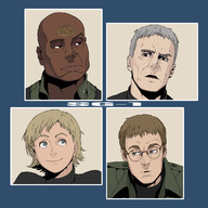 daniel_jackson go_robots jack_o'neill samantha_carter stargate_sg-1 teal'c // 1200x1200 // 289KB