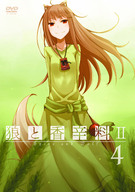 absurdres animal_ears ayakura_juu cover dvd_cover highres holo long_hair red_eyes smile spice_and_wolf tail wolf_ears wolf_tail // 1795x2560 // 414.3KB