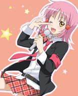 hinamori_amu microphone pink_hair school_uniform shugo_chara! wink youkan // 625x775 // 150.2KB