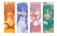 blue_hair highres izumi_konata lucky_star wallpaper // 1920x1200 // 621KB