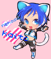 cat_ears cat_tail kaito vocaloid // 604x700 // 273.8KB