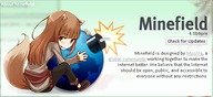 animal_ears brown_hair chibi firefox holo long_hair minefield mozilla red_eyes smile spice_and_wolf tail wolf_ears wolf_tail // 557x255 // 116KB